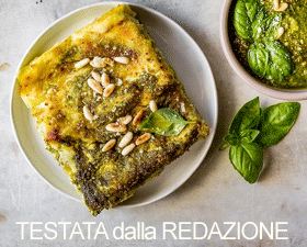 Lasagne al pesto con stracchino