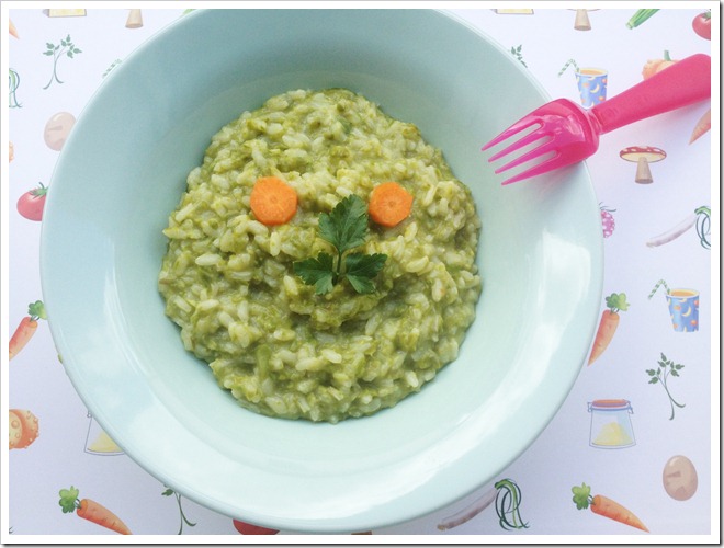 Risotto agli asparagi baby friendly