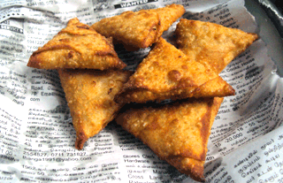 Samosa al curry